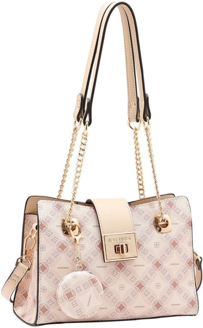 Imagem principal Bolsa Feminina Chenson Monograma Contemporâneo 3485379 bege Chenson bege