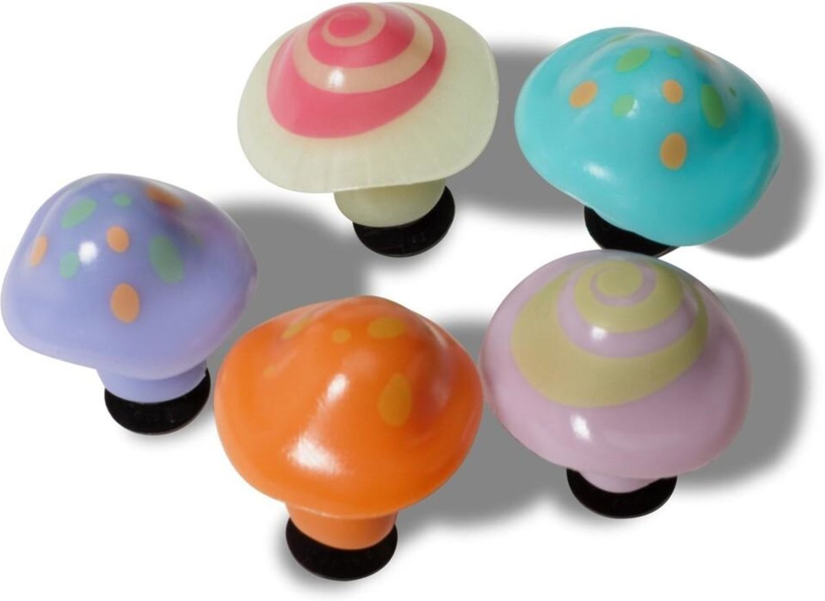 Infantil - Jibbitz™ far out cogumelos pack com 5 unidades unico