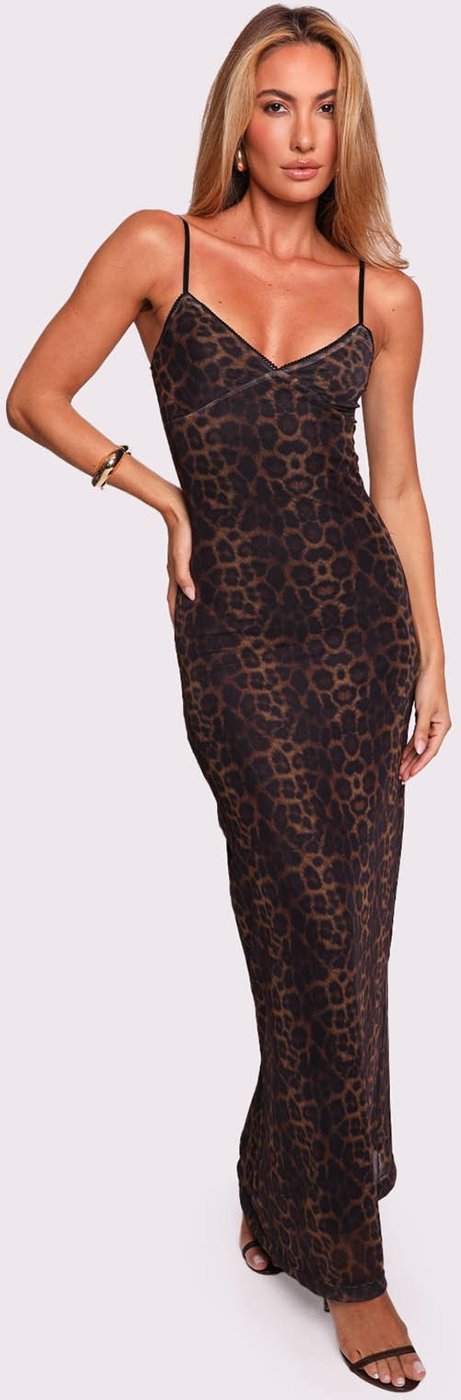 vestido rosalía leopard Mundo Lolita