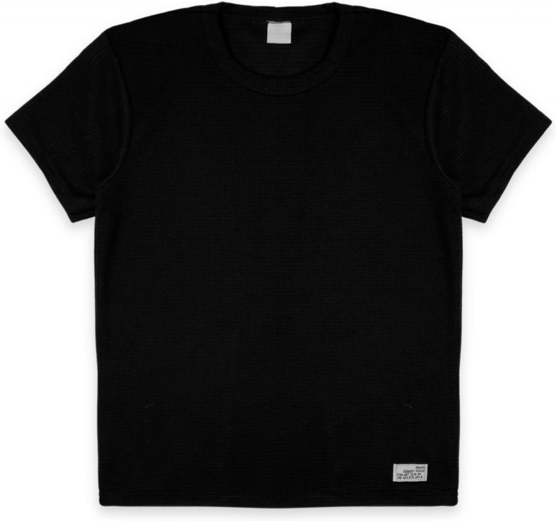 Imagem principal Infantil - Camiseta Platinum Waffle Detalhe Lateral Preta PLATINUM KIDS preto PLATINUM KIDS preto