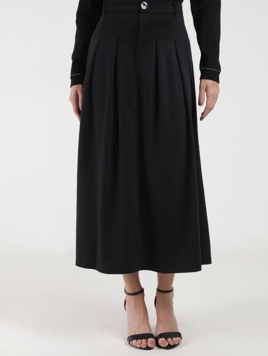 Imagem principal Saia Midi Autentique Feminina preto Autentique preto