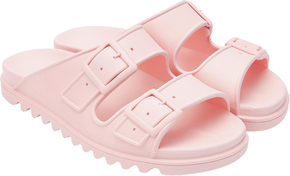 Chinelo Feminino Anna Andrade Papete Flat Rasteira Slide Casual Moda Tendência Claro