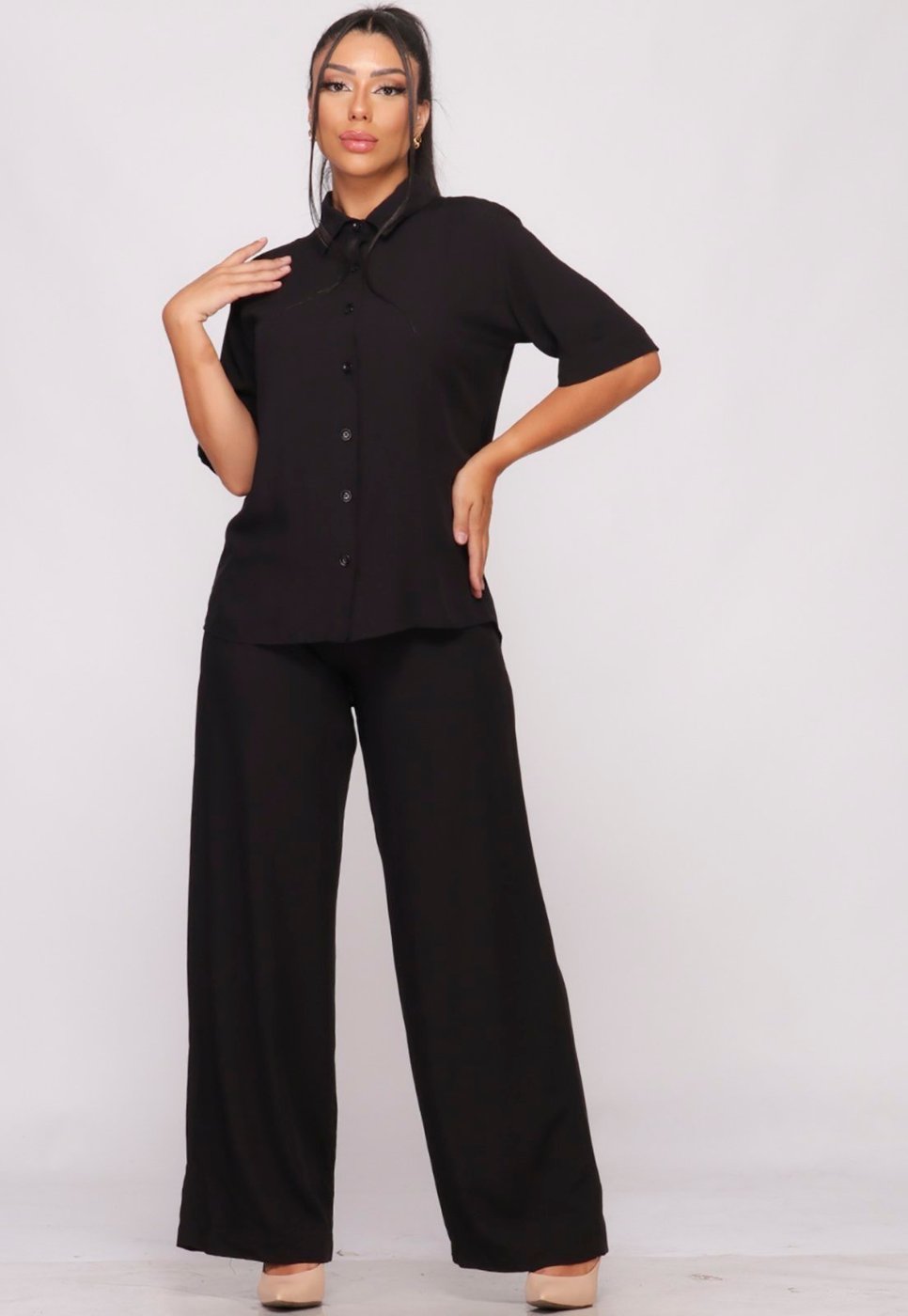 Conjunto Calça e Camisa Viscose B’Bonnie Manu