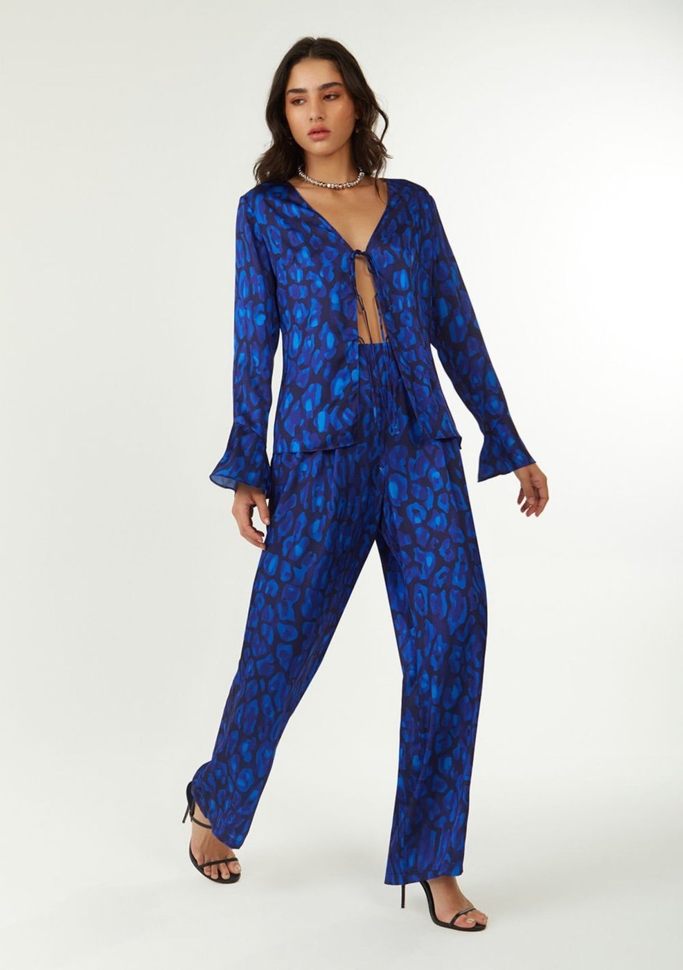 Calça Zinco Pantalona Alta