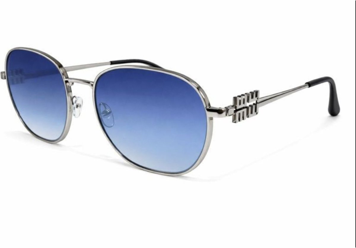 Imagem principal Óculos de Sol Feminino Luxo Armação Metal Detalhe Miumiu FMF marrom FMF marrom