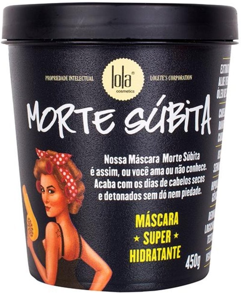 Imagem principal Lola Cosmetics Morte Súbita Máscara de Hidratação 450g Lola From Rio incolor Lola From Rio incolor