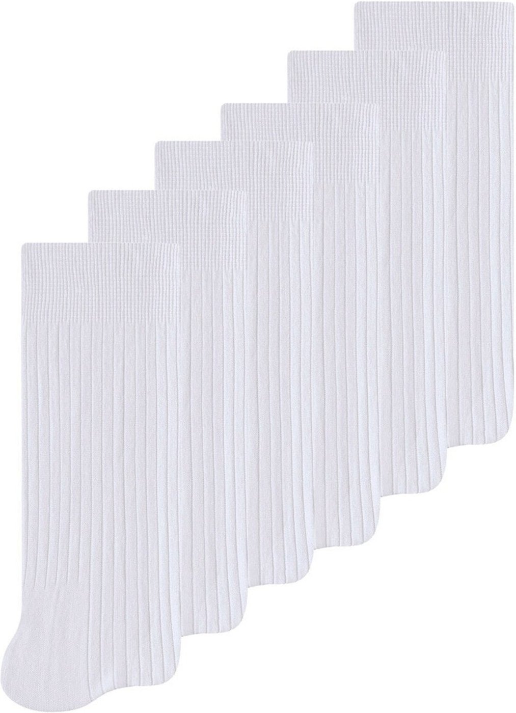 Kit com 6 Meias Cano Longo Selene