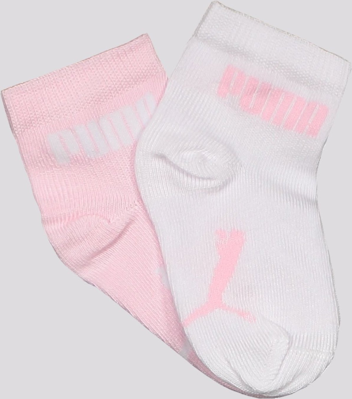 Kit Meia Puma Cano Médio2 Pares Branca e