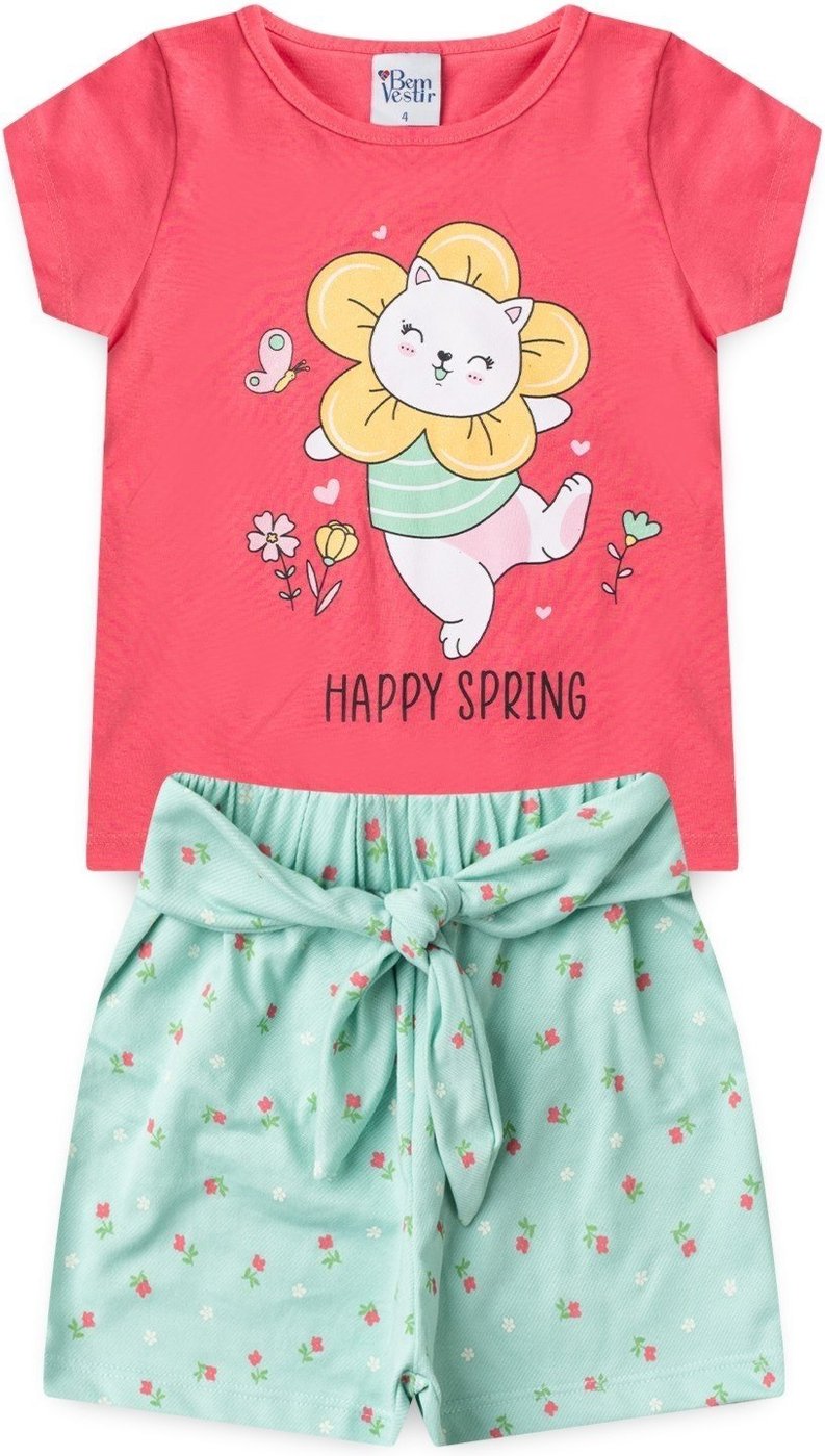 Imagem principal Infantil - Conjunto Bem Vestir Feminino Florzinha pink BEM VESTIR pink
