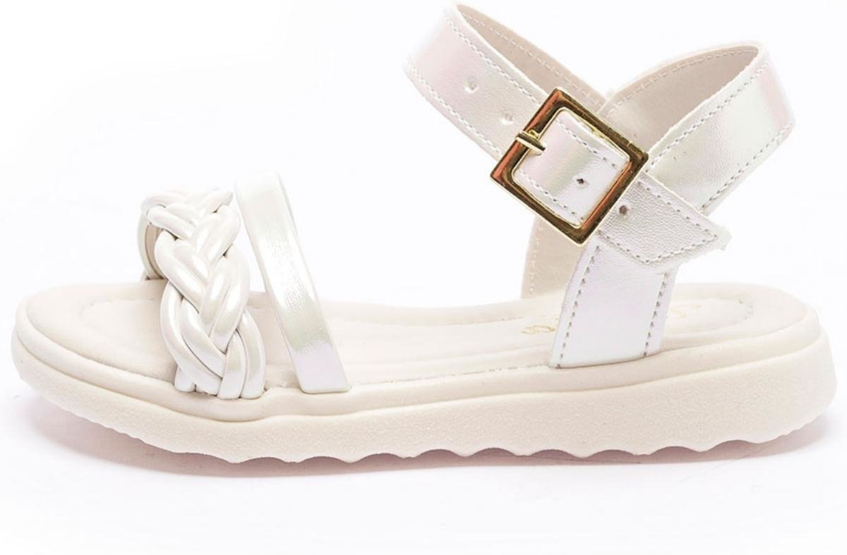 Imagem principal Infantil - Sandália Tininha Feminina Menina Trança Off White off-white white Tininha off-white white
