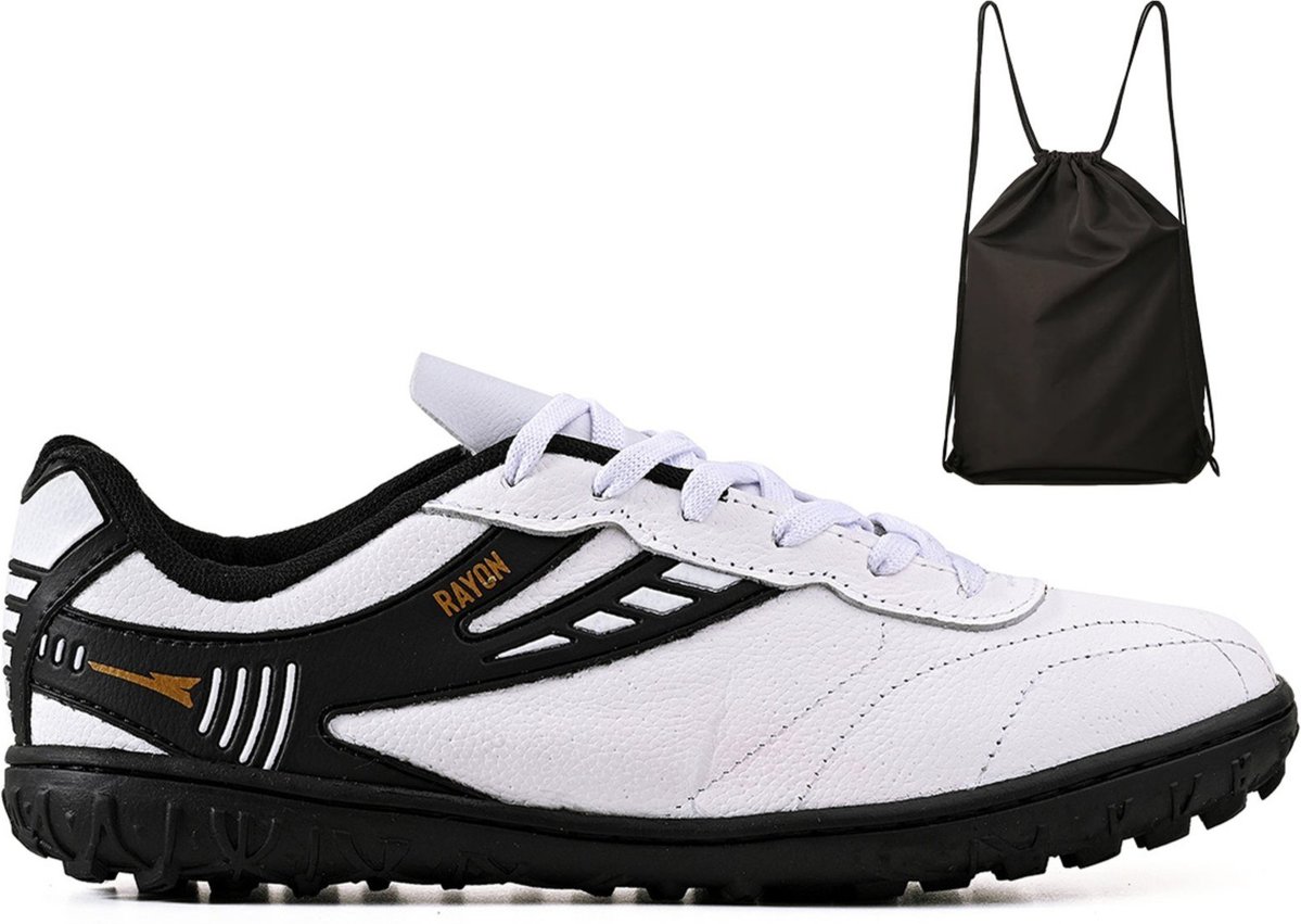 Imagem principal Kit Chuteira Futebol Campo em Couro Grama Natural + Mochila Adulto CALCADOS LGHT LIGHT branco natural CALCADOS LGHT LIGHT branco natural