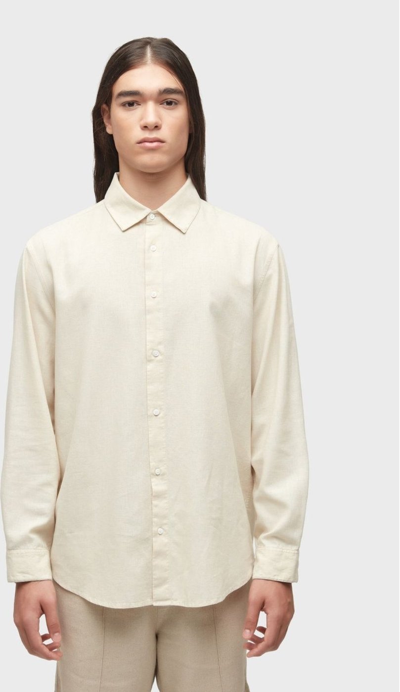 Imagem principal Camisa cotton linen lace off-white off-white