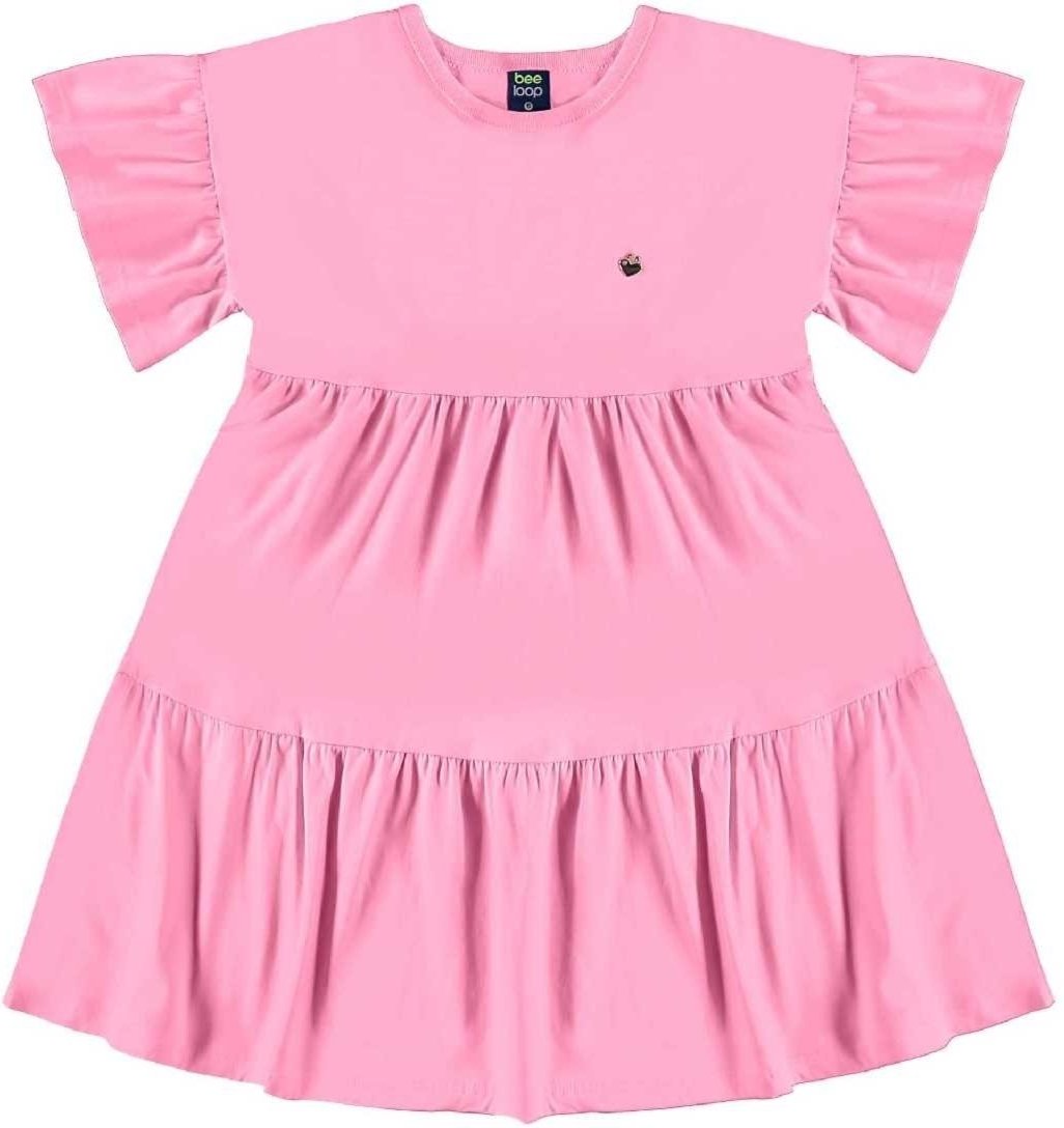 Infantil - Vestido em Meia Malha Bee Loop