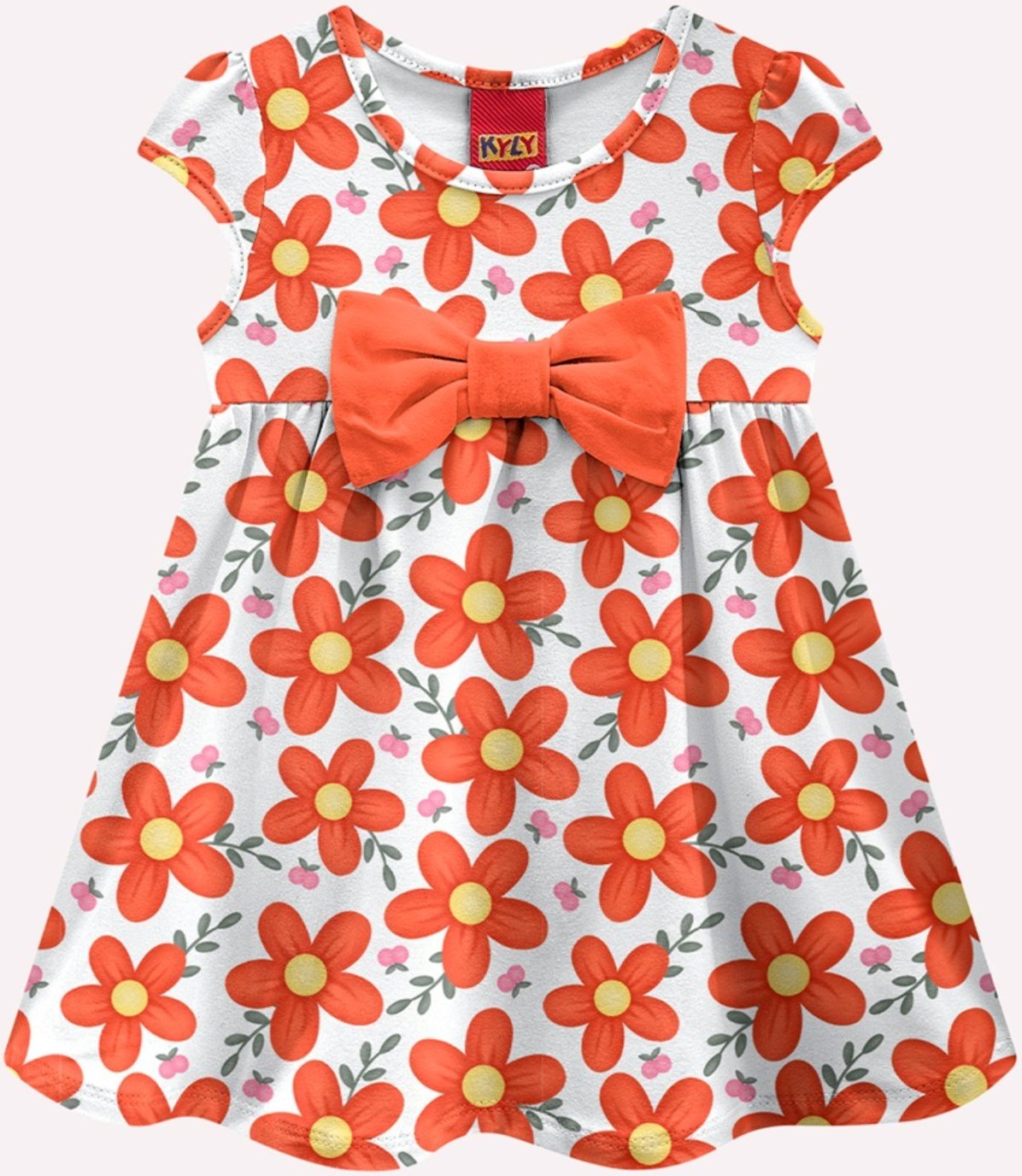 Imagem principal Infantil - Vestido Menina Laço Kyly rosa Kyly rosa