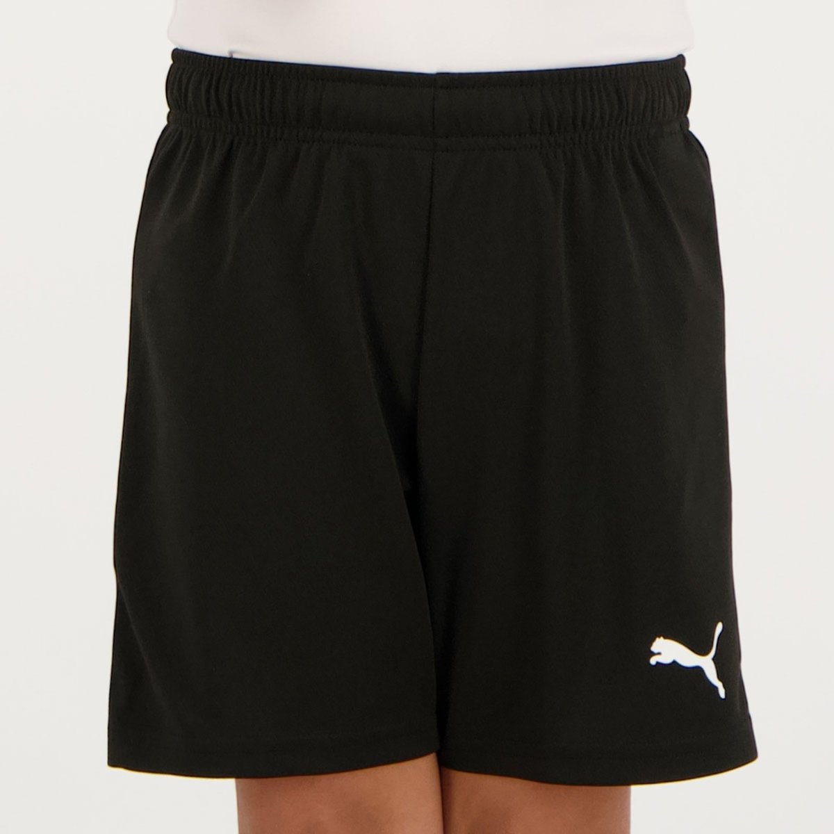 Imagem principal Bermuda Puma Teamrise Juvenil Preta preto Puma preto