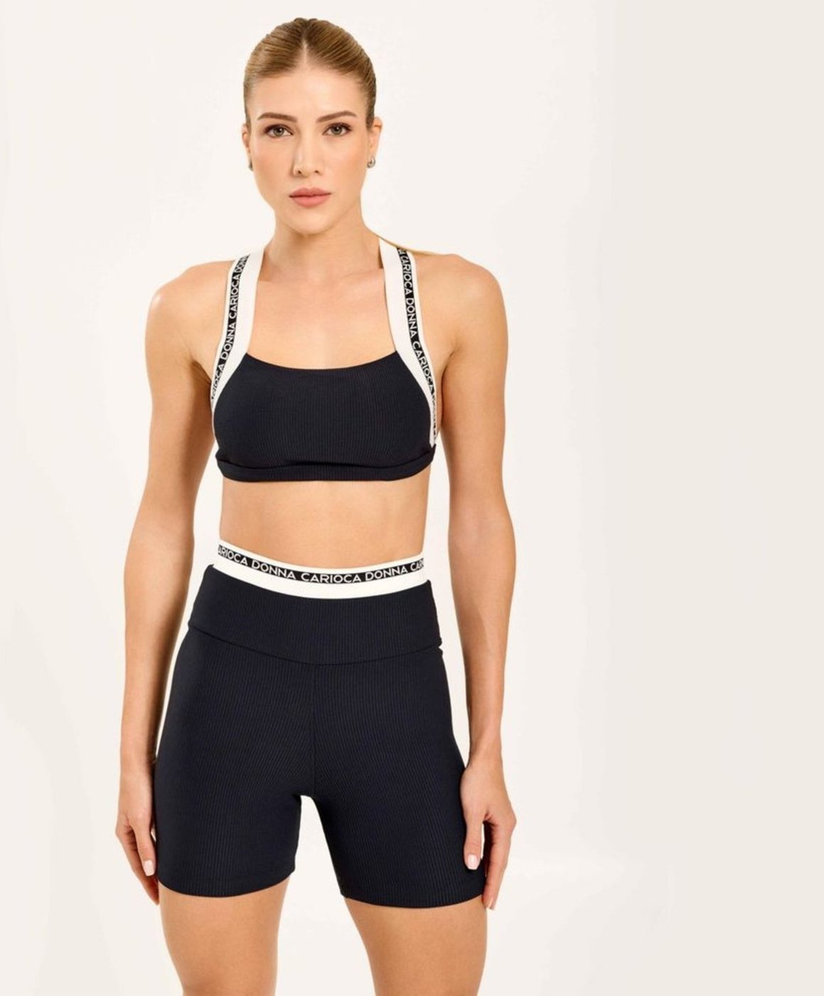 Short Supple Canelado