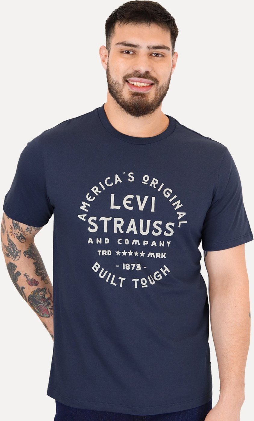 Camiseta Levis Masculina Original Graphic Built Tough