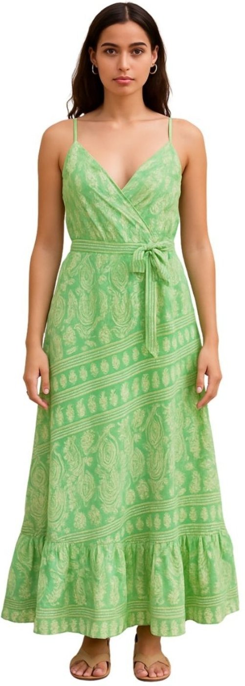 Vestido Longo FMF Indiano Boho Feminino