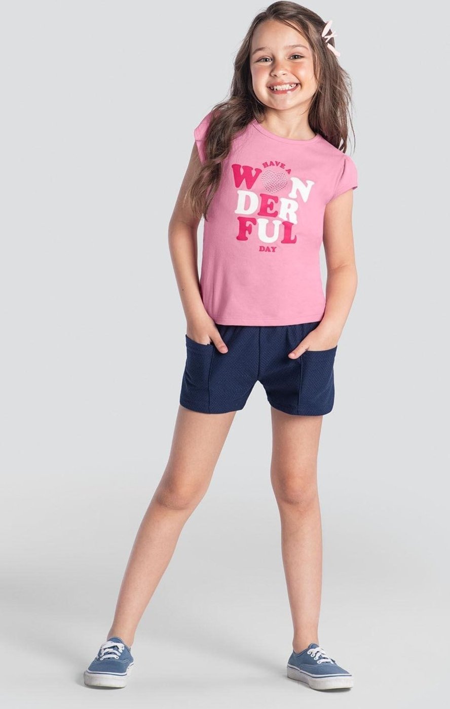 Imagem principal Infantil - Blusa menina em malha Brandili amarelo Brandili amarelo