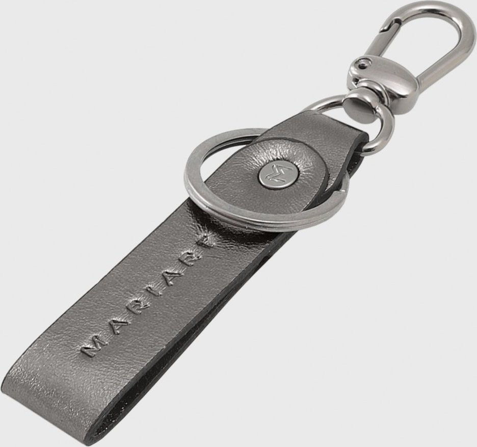 Imagem principal Chaveiro Couro Mariart Carbono cinza Mariart cinza