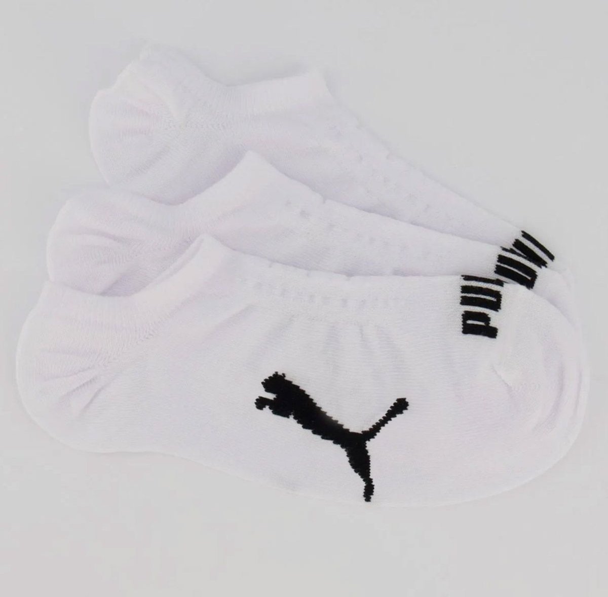 Kit Meia Puma Sapatilha 15 pares Cano Invisível Br