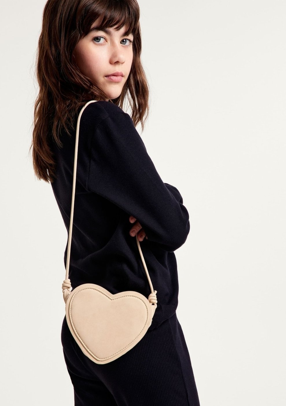 Infantil - Bolsa Menina Coração Em PU Hering