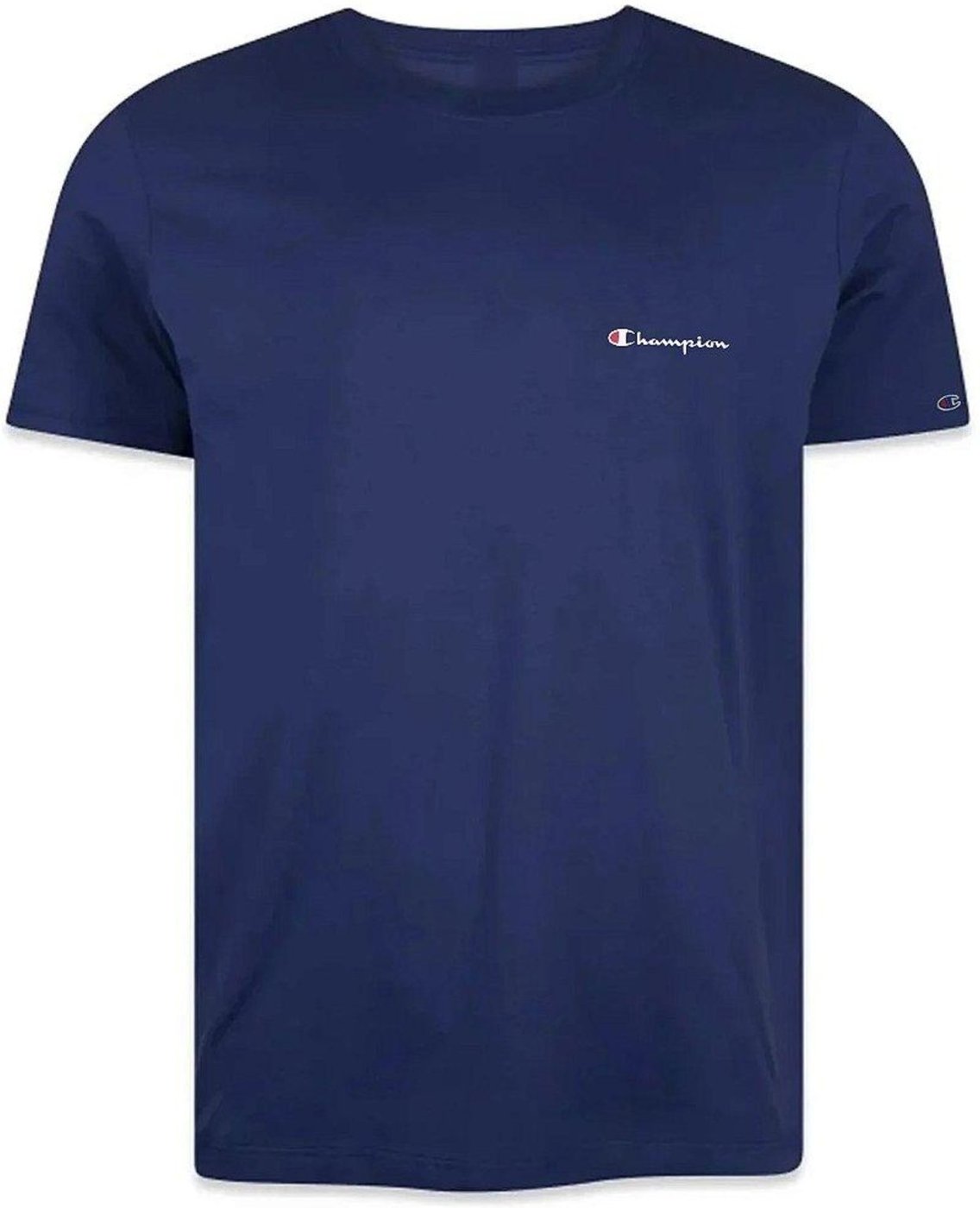 Camiseta Manga Curta Champion Ath Mini Script Logo Marinho