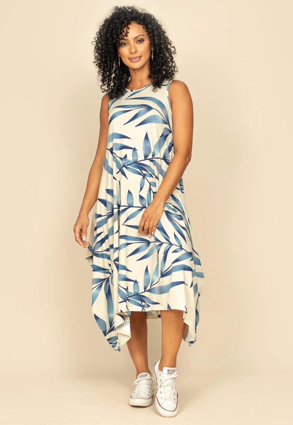 Vestido Saruel Regata Amazonia Vital Malha Bambu