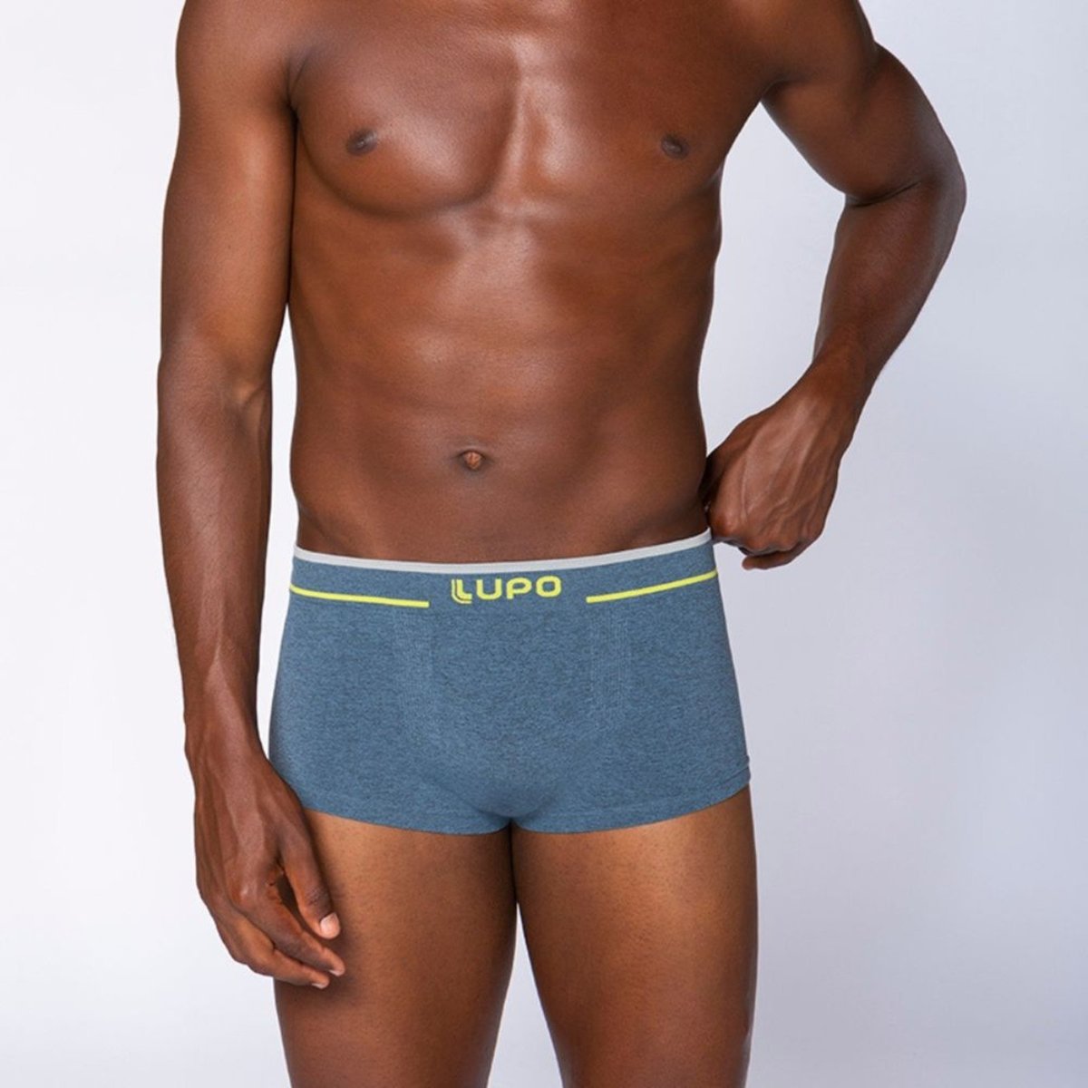 Imagem principal Cueca Lupo Sunga Sem Costura azul Lupo azul