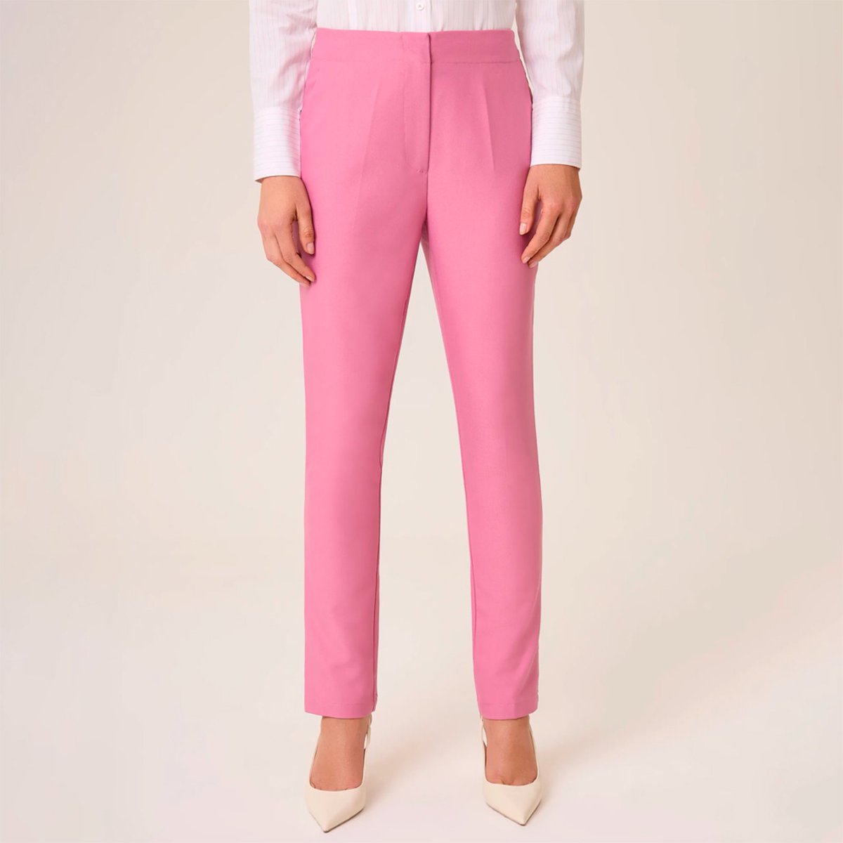 Imagem principal Calça Dudalina Adriana Elastic Ve26 Feminino rosa Dudalina rosa