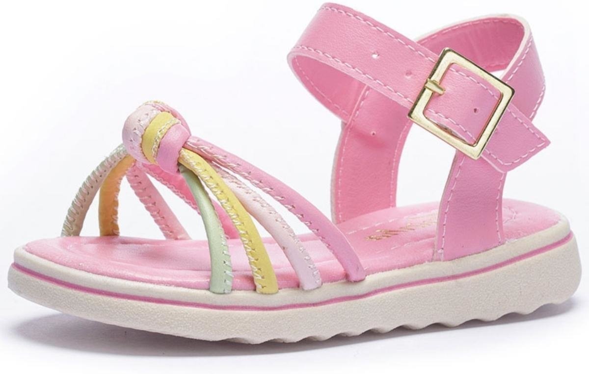 Imagem principal Infantil - Sandália Tininha Menina Nó Colorido Ballet rosa Tininha rosa