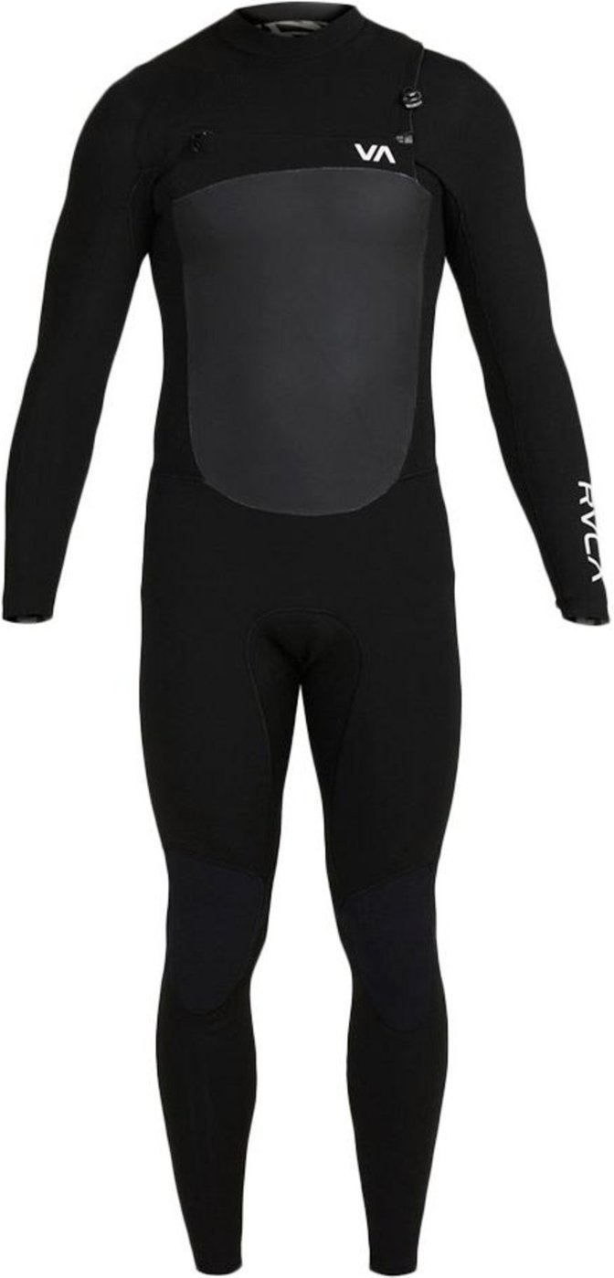 Imagem principal Wetsuit RVCA 3/2 Balance Chest Zip Fullsuit WT23 Black preto black RVCA preto black