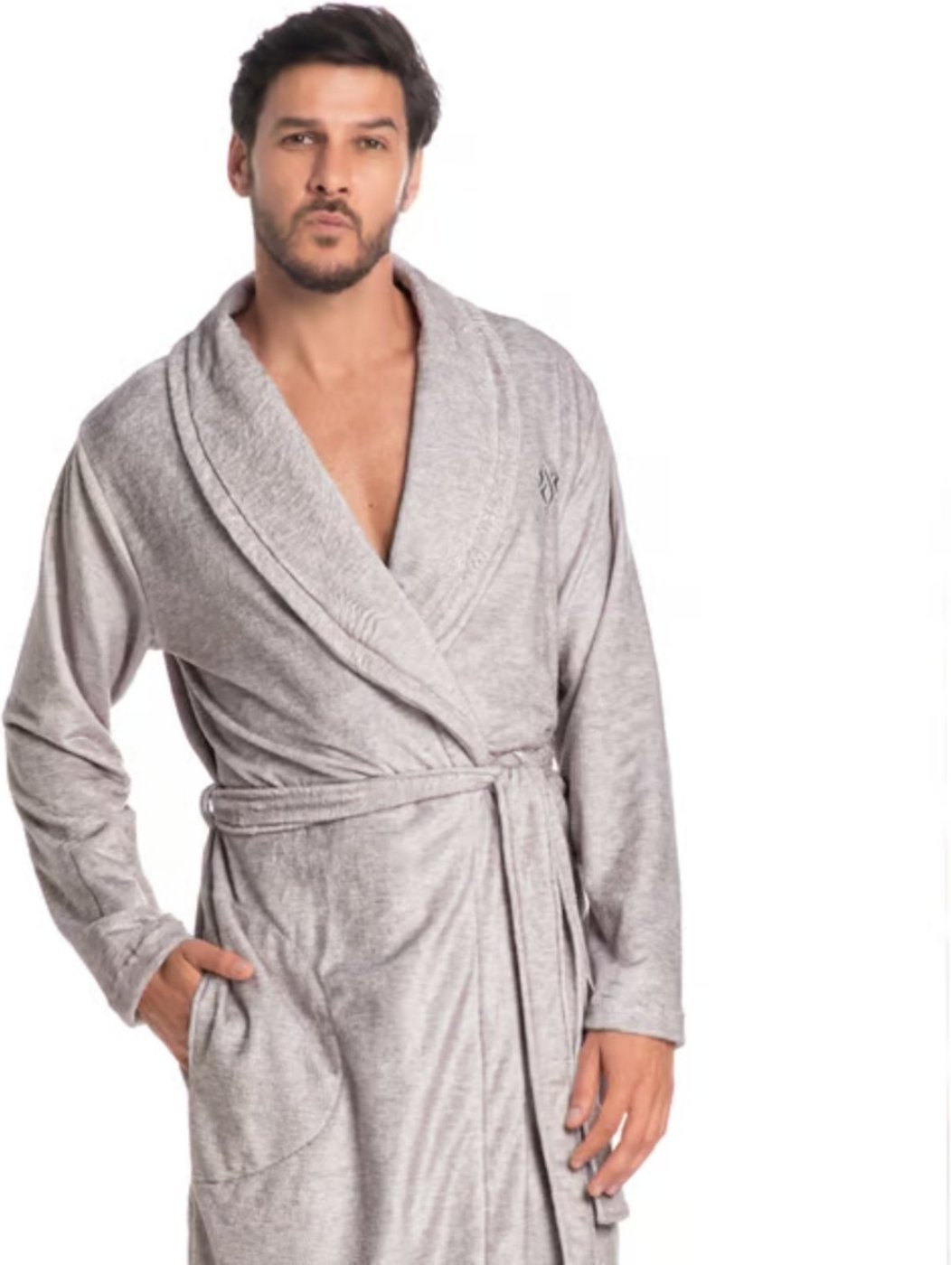 Roupao Robe Fleece Adulto Daniela Tombini Leo