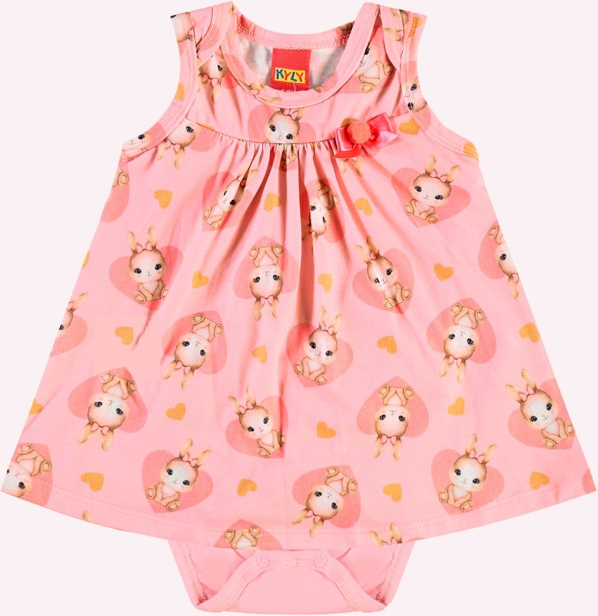 Infantil - Vestido Menina Coelhos