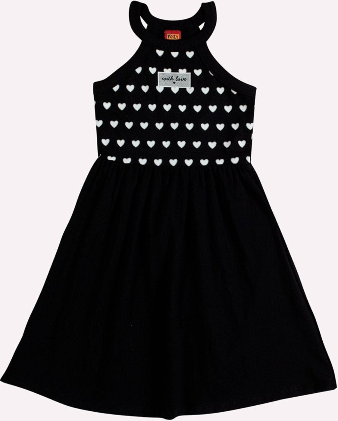 Infantil - Vestido Menina Corações