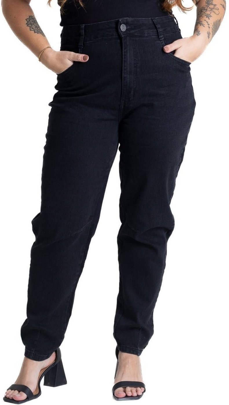 Calça Jeans Sawary Mom Plus Size - 281108