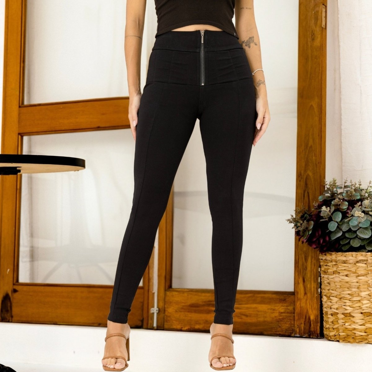 Calça Cigarrete Bandagem Lipo Feminina Revanche Alfena