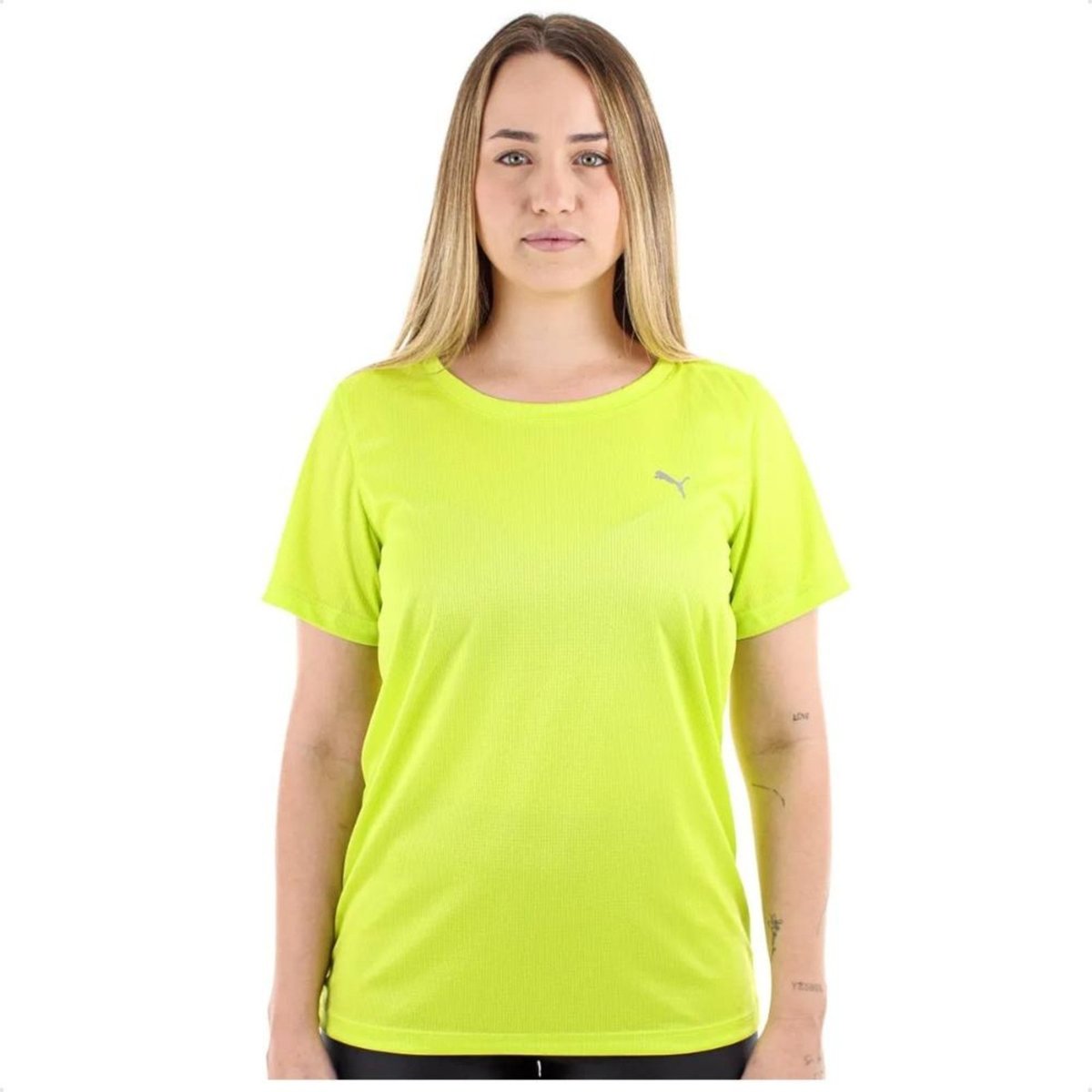 Imagem principal Camiseta Puma Performance Tee Feminina verde Puma verde