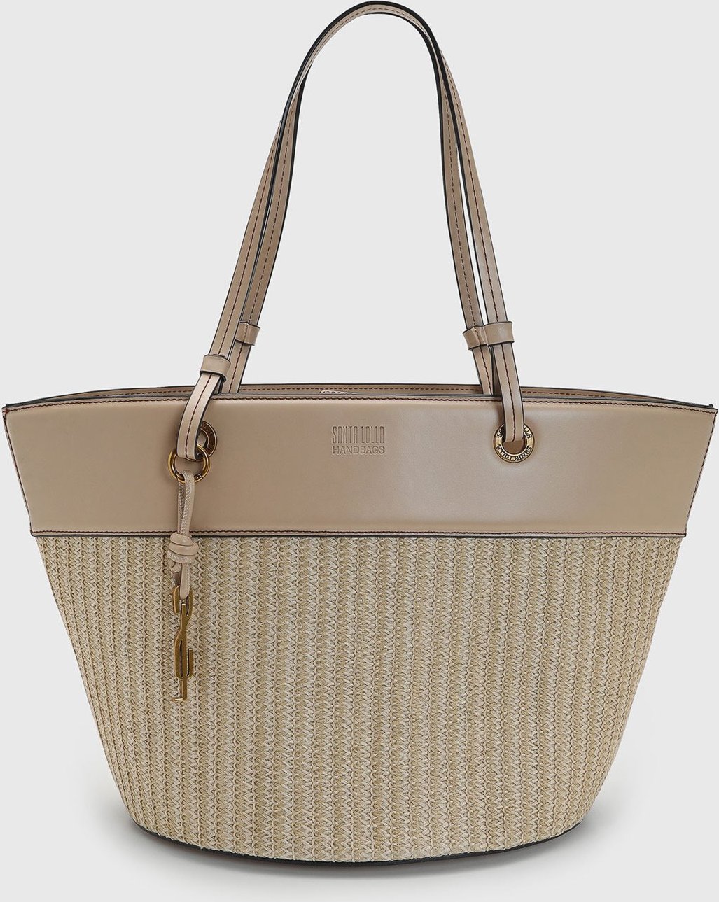 Bolsa Feminina Santa Lolla Grande Trançada