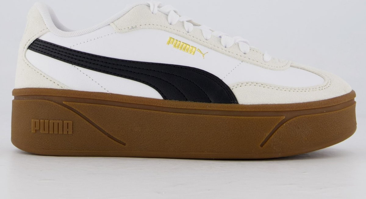 Imagem principal Tênis Puma Club II Era Plataforma Feminino e Cinza branco Puma branco