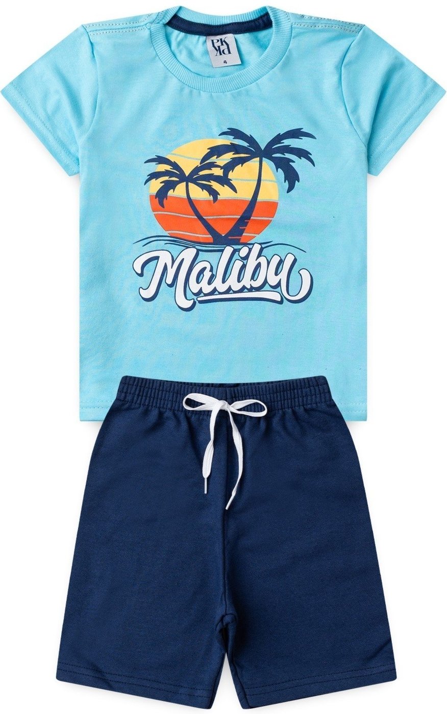 Imagem principal Infantil - Conjunto Platinum Verão Na Praia Claro PLATINUM KIDS azul PLATINUM KIDS azul