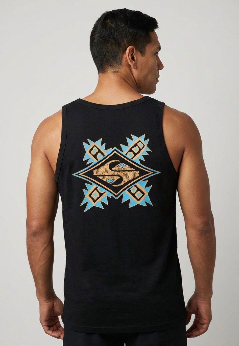 Imagem principal Regata Masculina Quiksilver Swell Ovation Preta preto Quiksilver preto