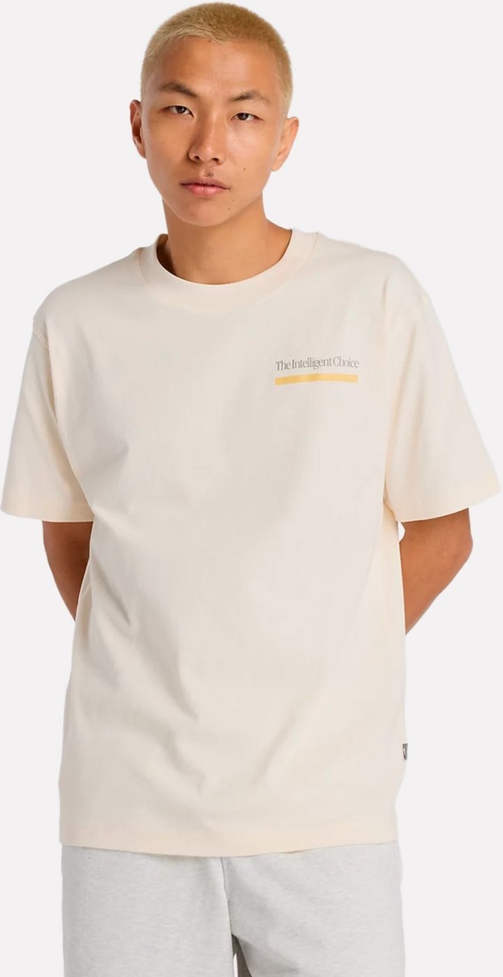 Imagem principal Camiseta New Balance Masculina Oversized Athletics Intelligent Choice Gelo branco New Balance branco
