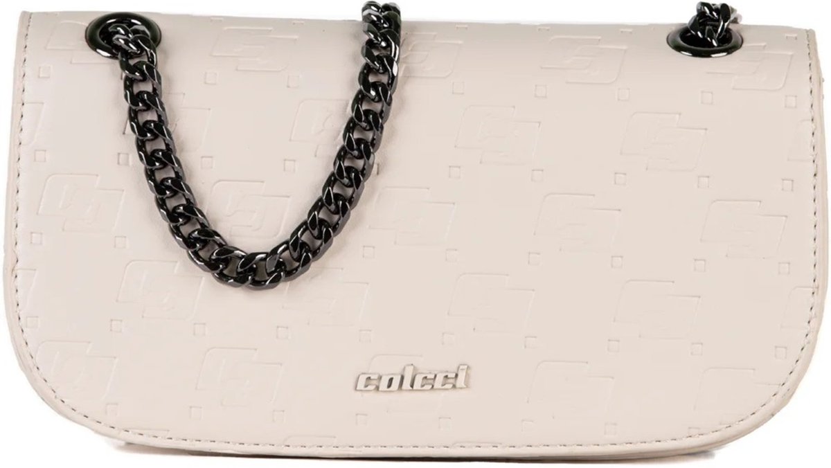 Bolsa Shoulder Colcci Sara Ve26 Off White Feminino