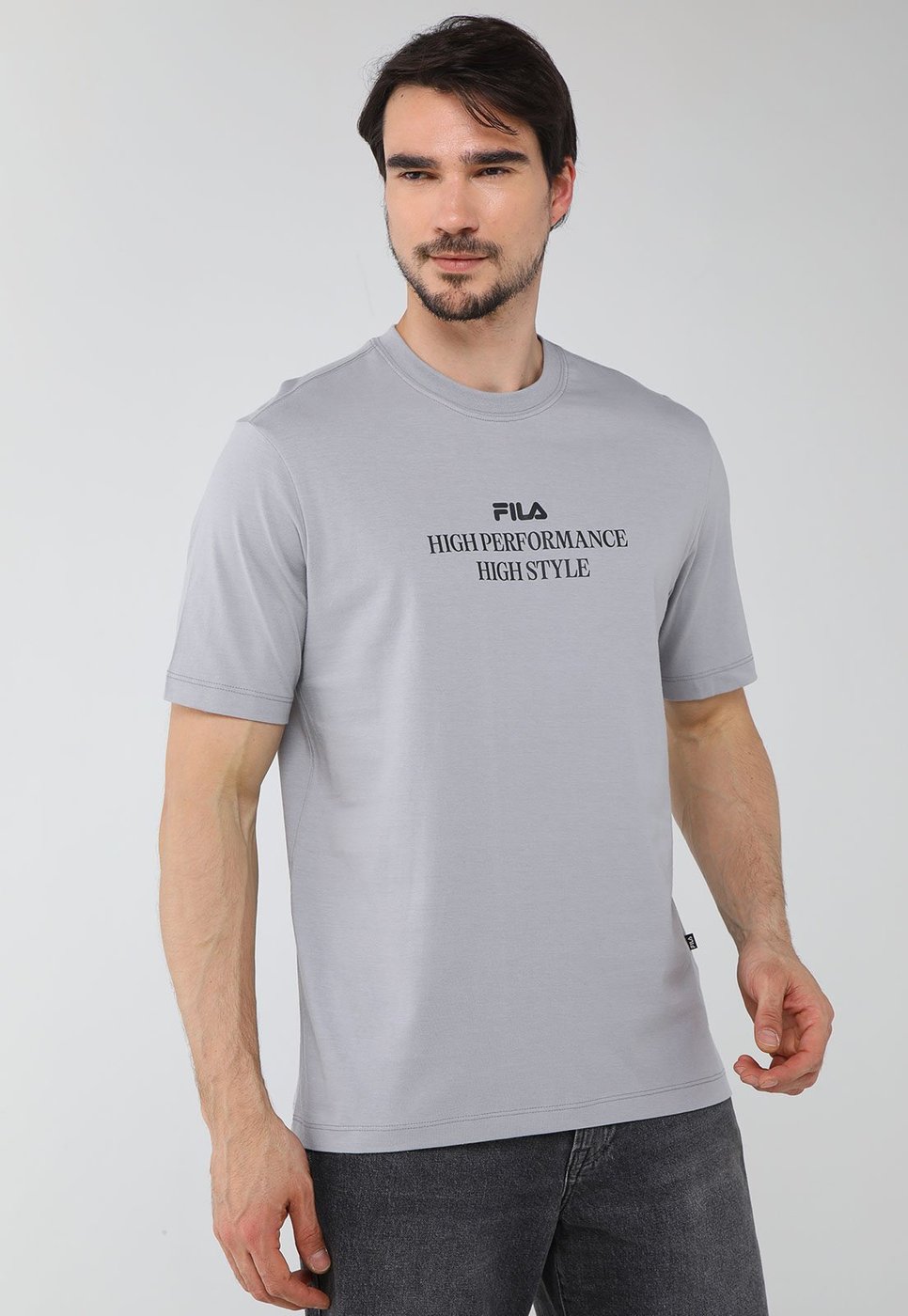 Imagem principal Camiseta Masculina Fila Comfort High Style cinza Fila cinza