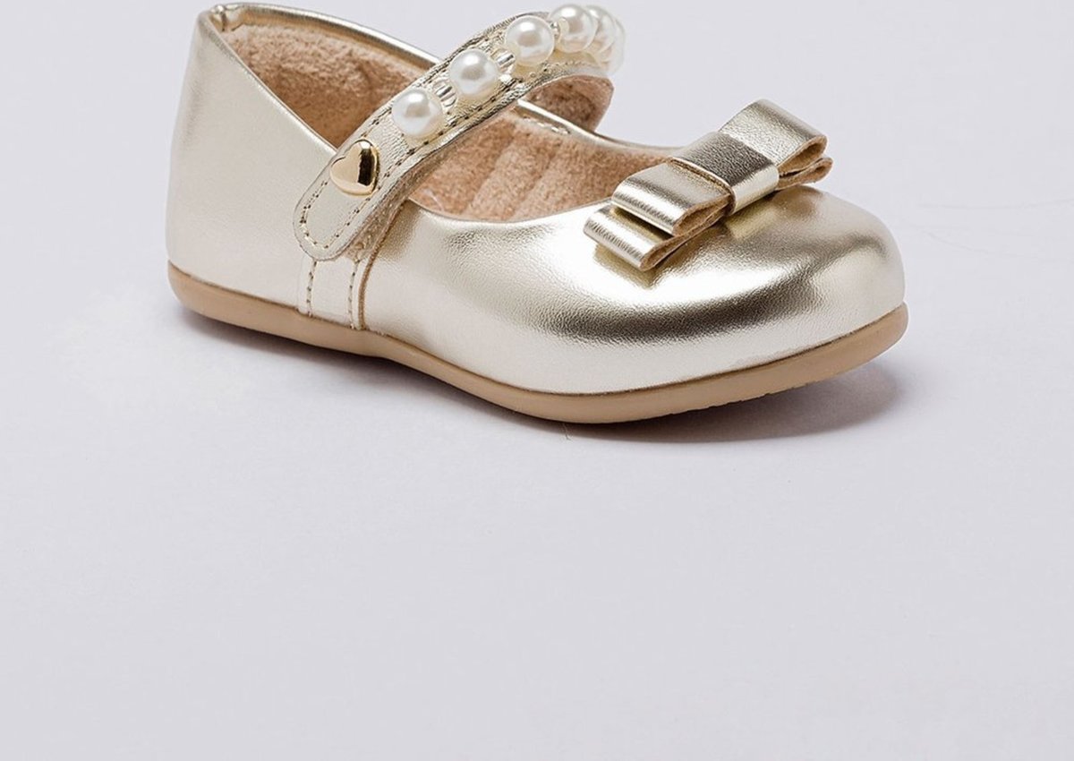 Imagem principal Infantil - Sapatilha Menina Pequito Laço Pérola Festa branco Pequito branco