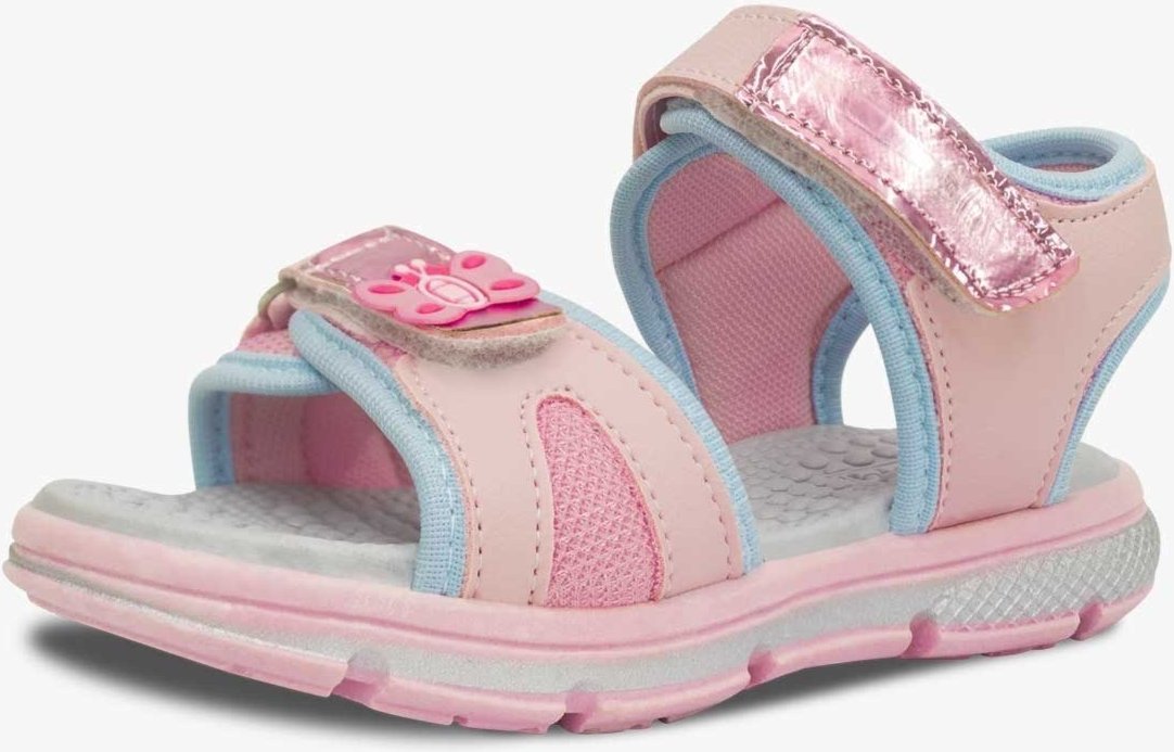 Infantil - Sandalia Papete Menina Pópidi Calce Facil Borboleta