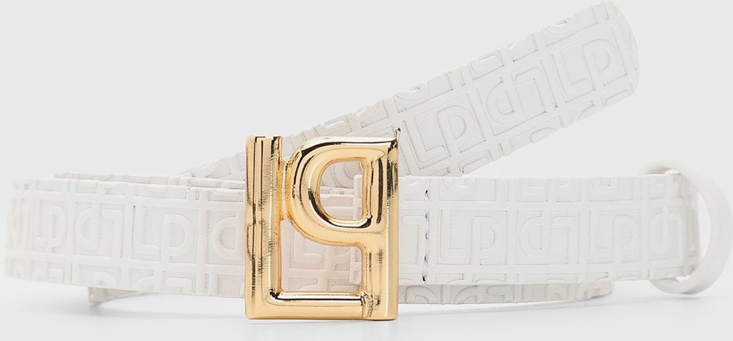 Cinto Feminino Lança Perfume Texturizado Monograma