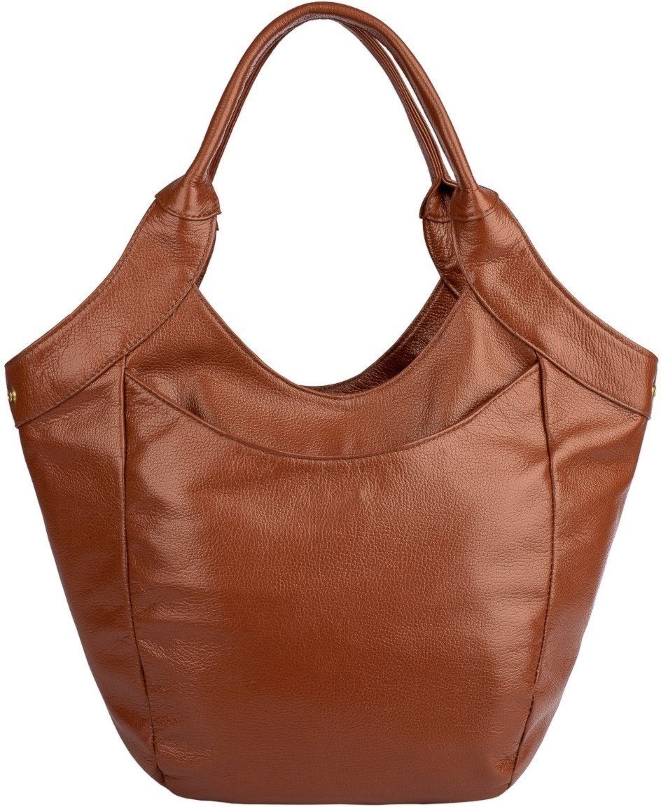 Imagem principal Bolsa Andrea Vinci Saco Grande De Couro Liso Cíntia - Whisky vermelho Andrea Vinci vermelho