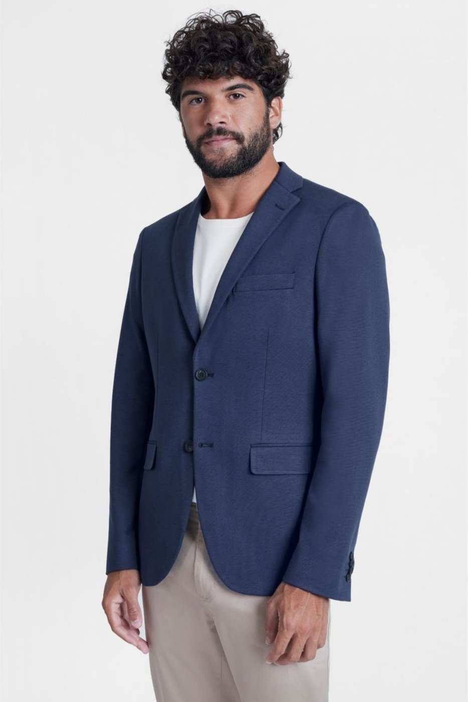 Imagem principal Paleto Aramis Malha Super Slim Az Marinho Marinho - 56 azul marinho Aramis azul marinho